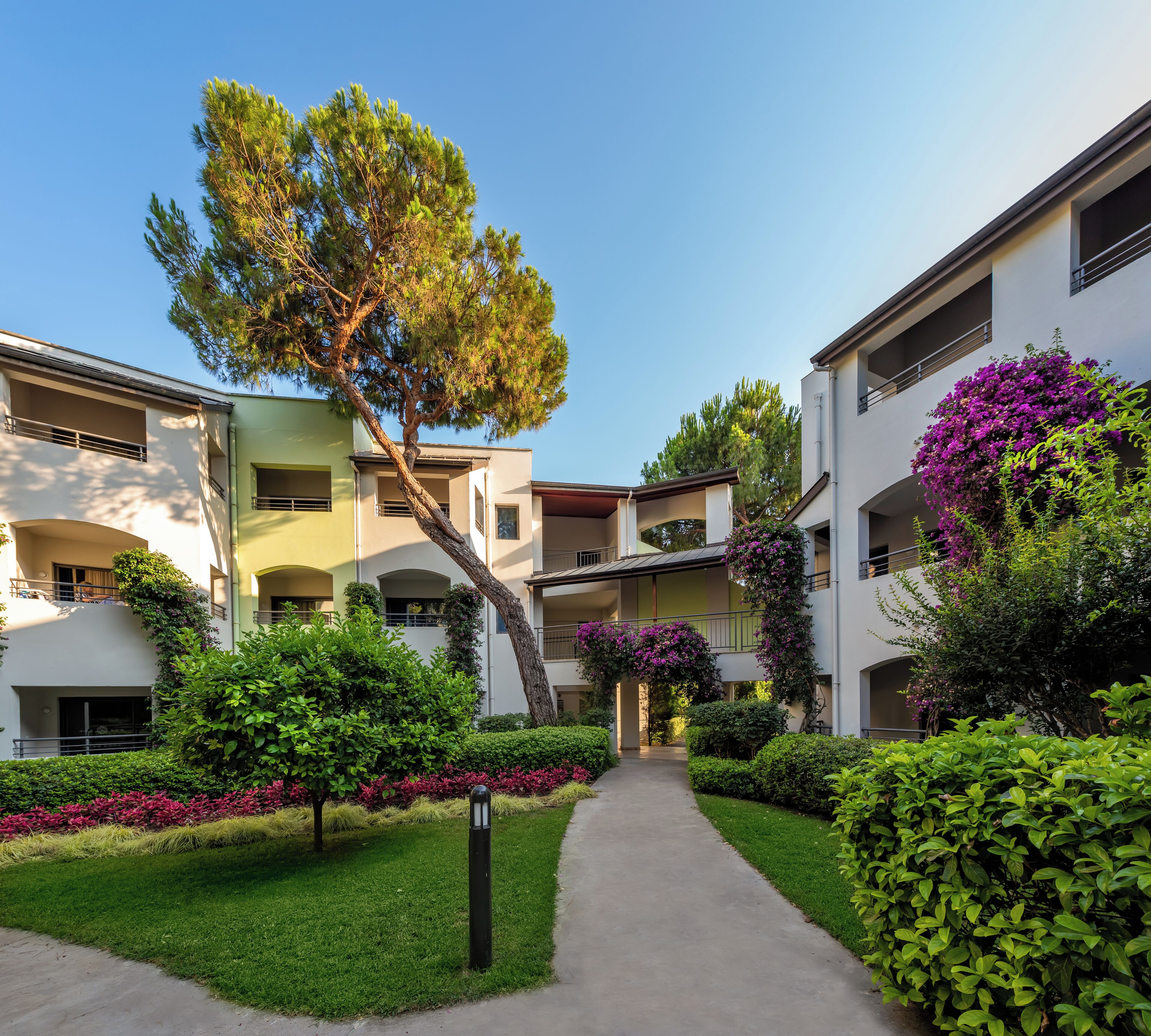 Façade de l’hébergement