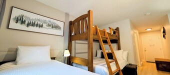 Hotel-style unit at Purcell Condos