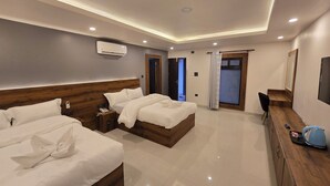Habitación Deluxe doble | Sistema de insonorización y wifi gratis