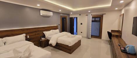 Habitación Deluxe doble | Sistema de insonorización y wifi gratis