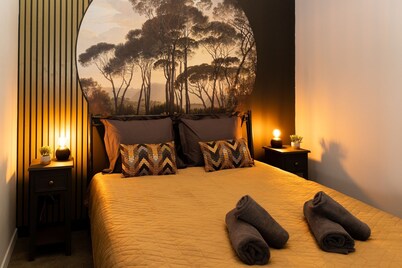 Atmospheric luxury holiday home –  spacious garden – 5 minutes from the forest.