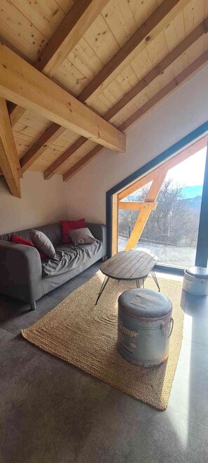 Fernseher, Kamin, Tischfußball, Bücher