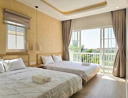 Villa, 5 Bedrooms | Premium bedding, memory foam beds, individually decorated