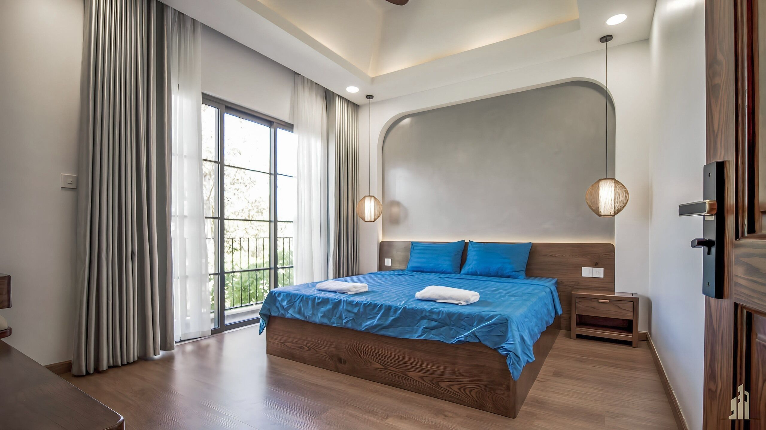 Premium bedding, memory-foam beds, individually decorated