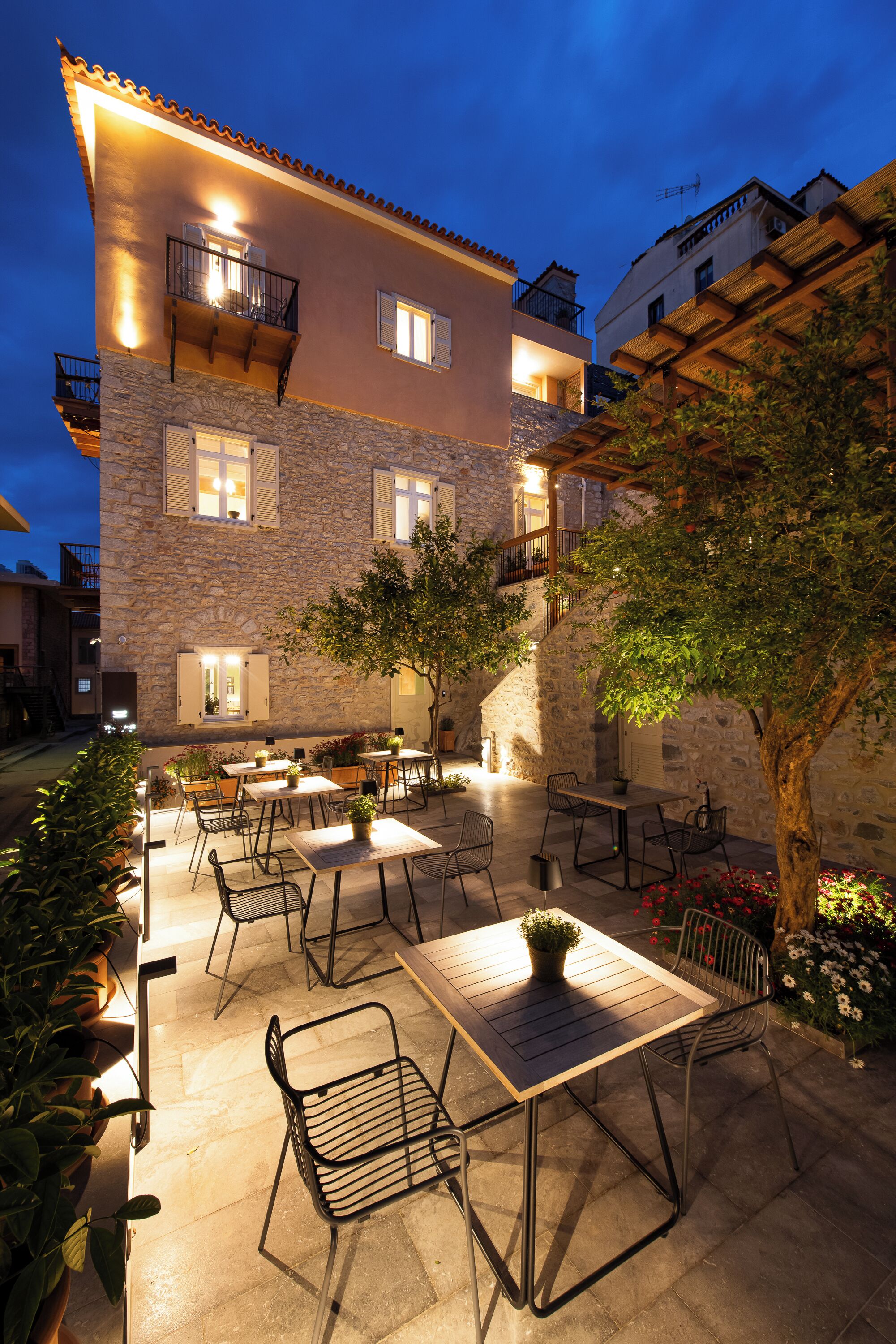 Fachada de la propiedad