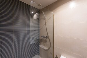 Shower, hair dryer