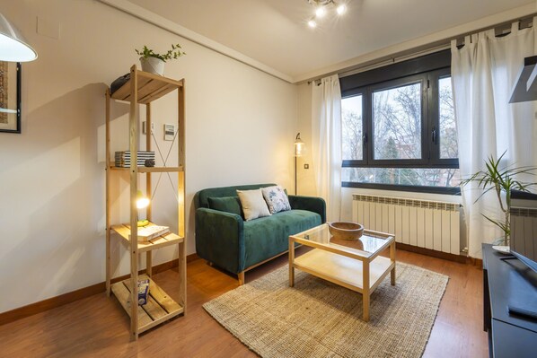 TV - Charming 1 bedroom flat_ Gym _Gated urbanisation _ Madrid (Madrid)
