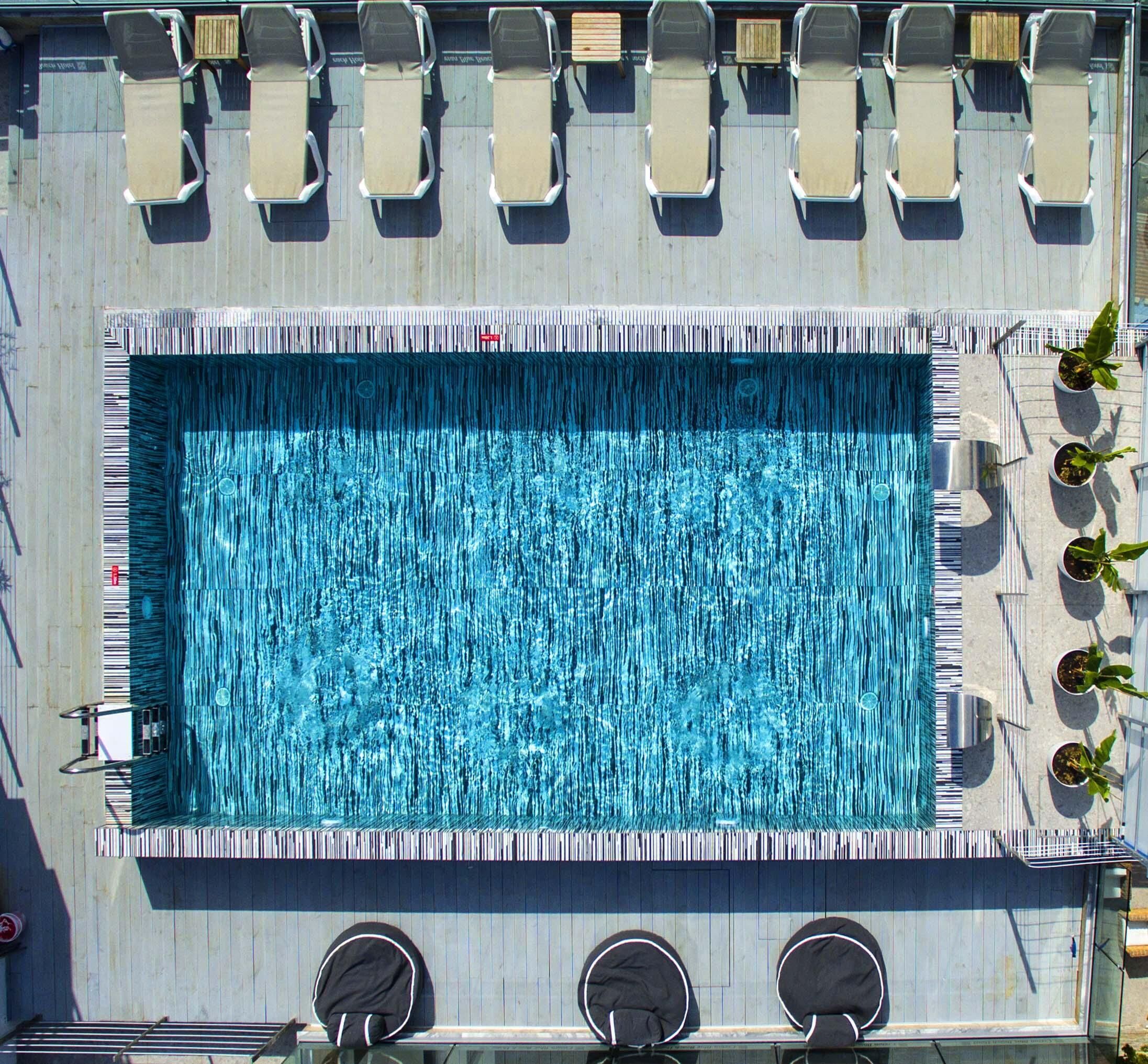 Rooftop pool