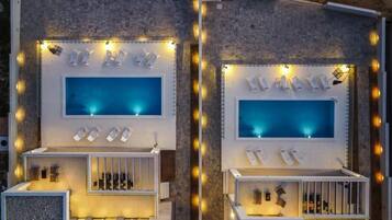 Piscina externa sazonal