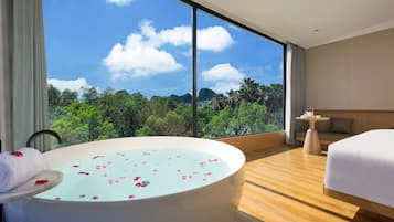 1 bedroom, in-room safe, blackout curtains, soundproofing