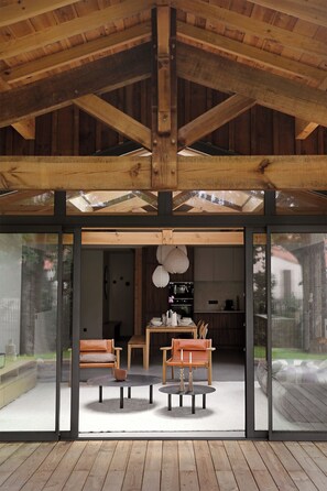 Interior - Upscale, cabin-style villa 5 minutes by bike from Capbreton beaches (Capbreton)