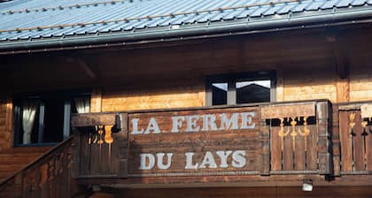 6-person apartment in Le Lays, 10-minute walk from Les Carroz resort center