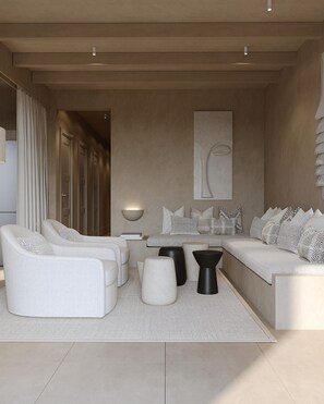 2 Bedroom Sea View Residence | 起居区