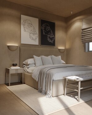 2 Bedroom Sea View Residence | In-room safe, soundproofing, iron/ironing board, free WiFi - Salt Suites Paros (Paros)