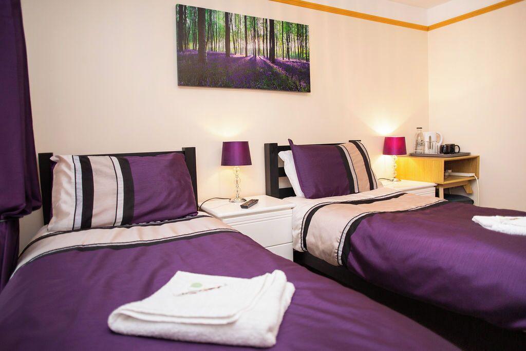 Comfort-værelse med 2 enkeltsenge | Gratis Wi-Fi