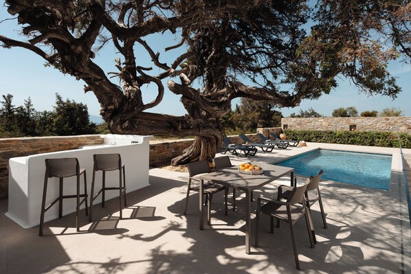 Seasonal outdoor pool