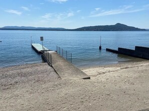 Beach nearby, sun-loungers