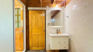 Towels, soap, toilet paper