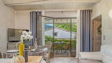 Televisión y reproductor de DVD