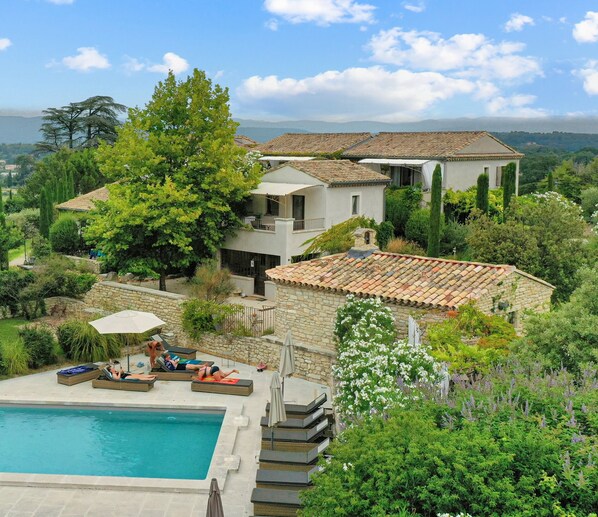 A heated pool - Loggia 10 Acacia | Résidence Les Petitons (Oppède)