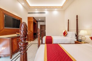 Standard Double or Twin Room, Non Smoking, Private Bathroom | In-room safe, desk, laptop workspace, iron/ironing board