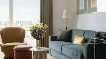 Design Apartment, 1 Bedroom | Living area