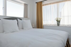 Appartamento Design, 2 camere da letto | Biancheria da letto ipoallergenica, insonorizzazione, culla da viaggio