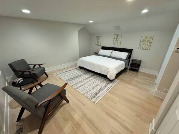 3 chambres, accès au Wi-Fi (inclus), literie fournie