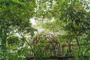 Área externa para banquete