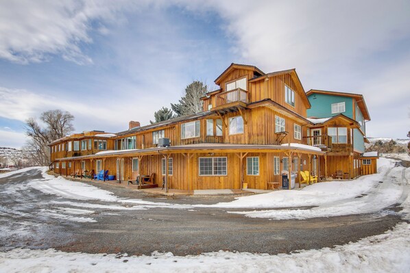 Fachada de la propiedad