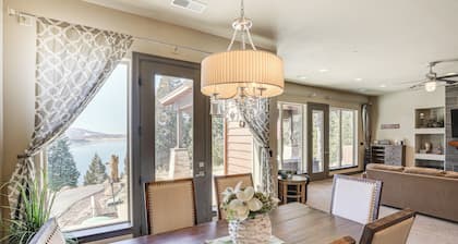 Fire Pit + Views: Serene Lake Almanor Retreat