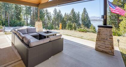 Fire Pit + Views: Serene Lake Almanor Retreat