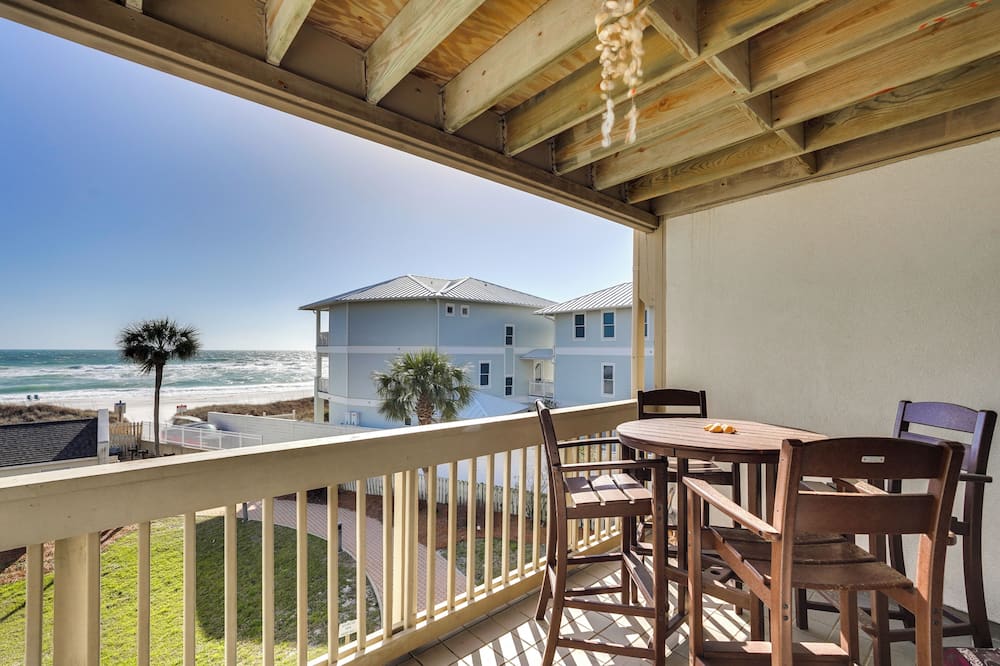Steps to Sand: PCB Condo w/ Gulf-view Balconies!