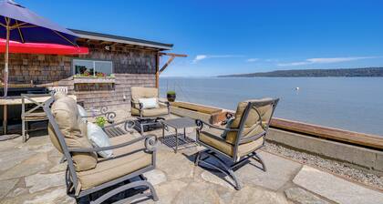 Waterfront Gem w/ 2 Patios on Camano Island