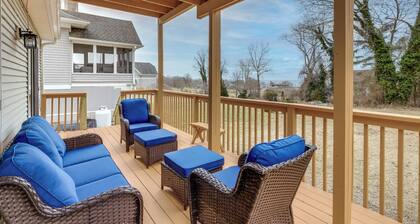 Walk to Eastern Point Beach: Apt w/ Water View!