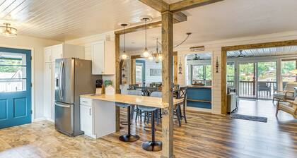 Central Waterfront Home w/ Dock in Lake Ozark!