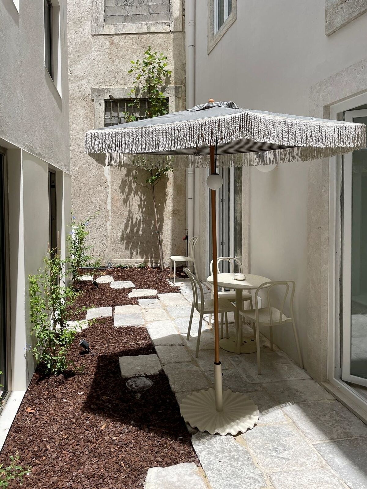  Apartamento, 1 quarto, vista para a cidade | Terraço/pátio