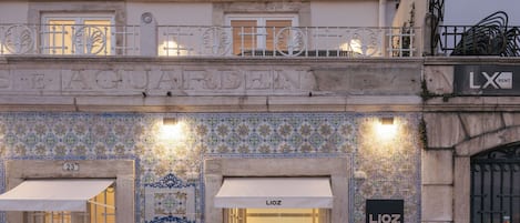 Fachada da propriedade