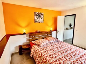 1 bedroom, iron/ironing board, free WiFi, bed sheets - Colibri Apartment. Bas Vent Estate. (Deshaies)