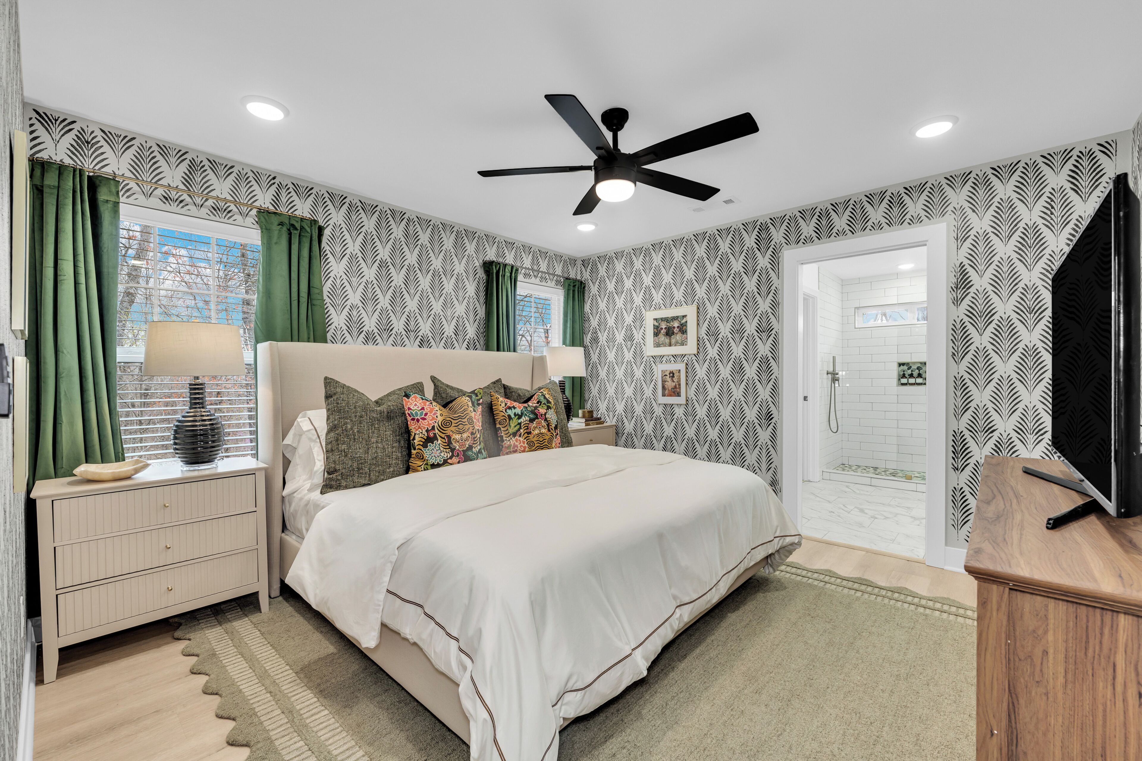 3 soverom, strykejern/-brett, wi-fi (inkludert) og sengetøy