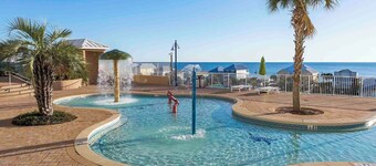 Laketown Wharf #1137 | Gulf View, Steps from the Beach + Amenities