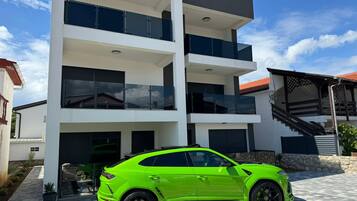 Fassade der Unterkunft