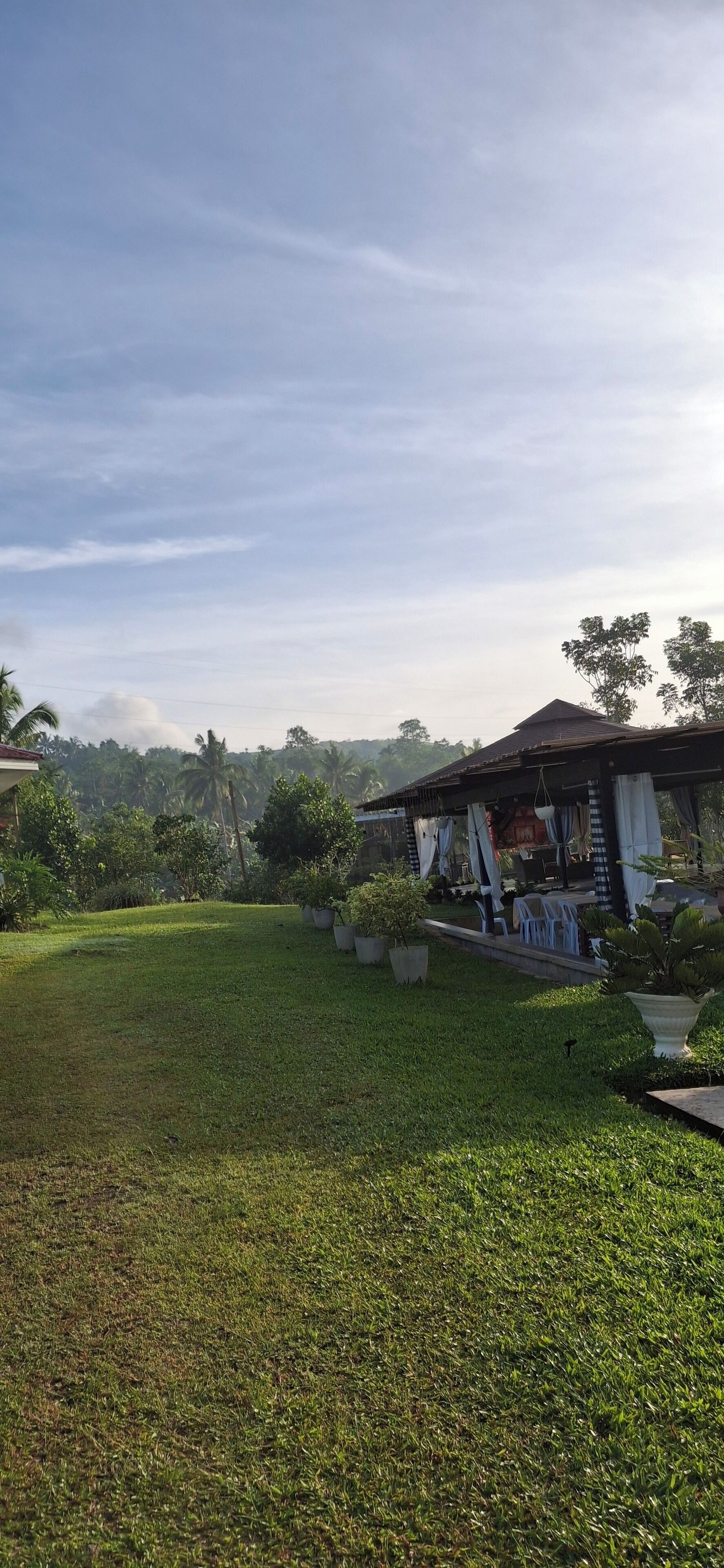 Façana frontal de l'allotjament