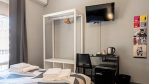 Rom – deluxe, 1 dobbeltseng, privat bad