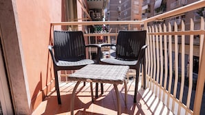 Rom – deluxe, 1 dobbeltseng, privat bad | Terrasse/patio