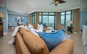 Condo, 3 Bedrooms | Living area - Phoenix West 2105 3 Bedroom Condo (Orange Beach)