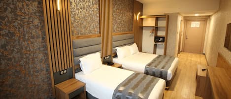 Desk, laptop workspace