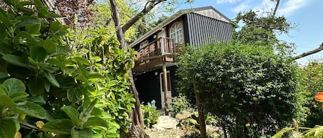 Ferienhaus, 1 Schlafzimmer, Raucher, Balkon | Garten