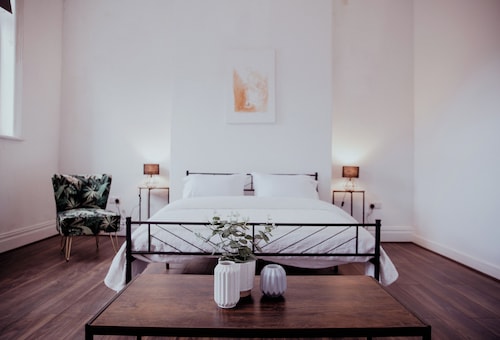 Holmfirth converted bank: centre of Town