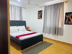 1 habitación, wifi y ropa de cama